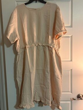 Tea N Rose Tan Dress